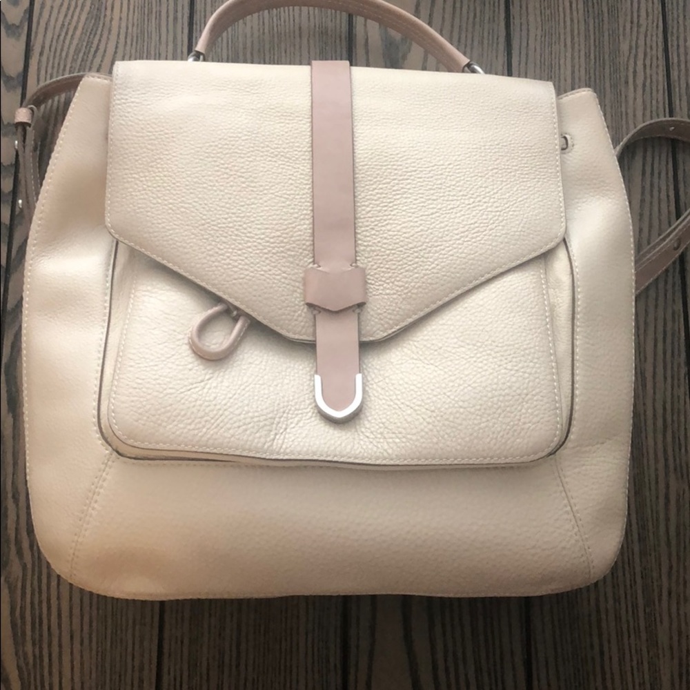 Frye Tan Leather Backpack - Picture 2 of 8